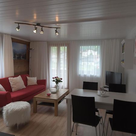 Haus Wiedersehen, Weissmies Apartment Саас-Грунд Екстериор снимка