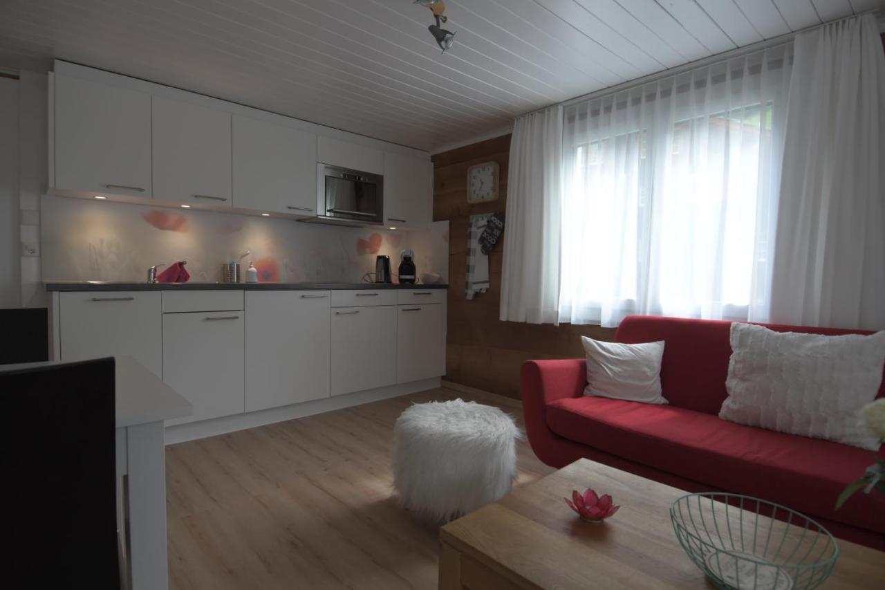Haus Wiedersehen, Weissmies Apartment Саас-Грунд Екстериор снимка